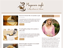 Tablet Screenshot of magasincafe.com